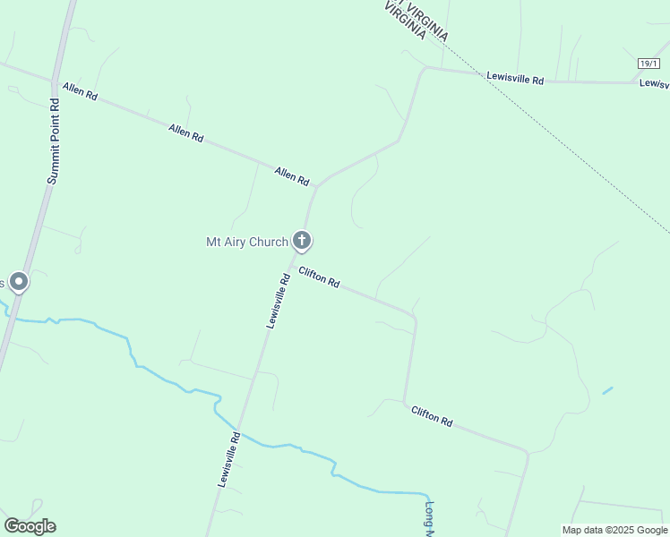 map of restaurants, bars, coffee shops, grocery stores, and more near 1182 Clifton Road in Berryville