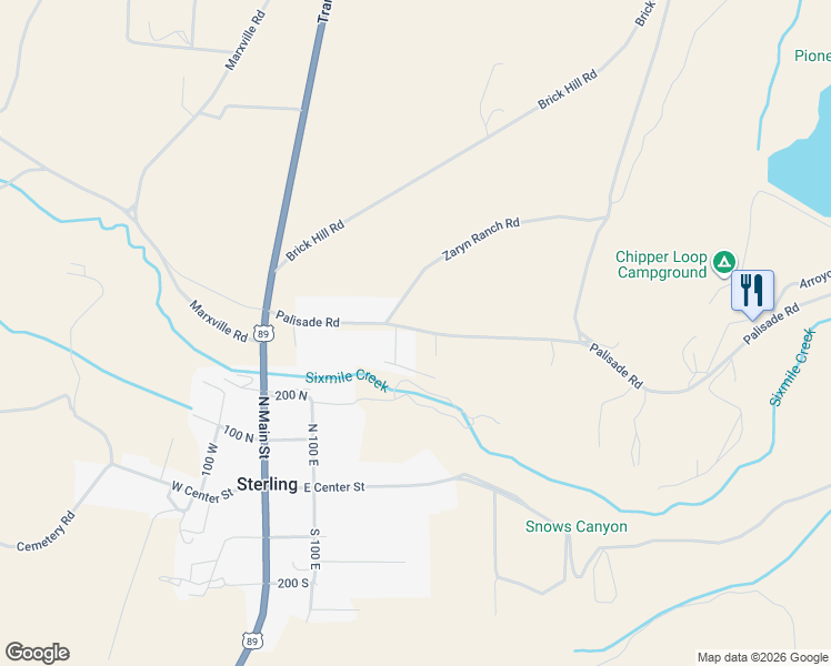 map of restaurants, bars, coffee shops, grocery stores, and more near 386 Palisade Road in Sterling