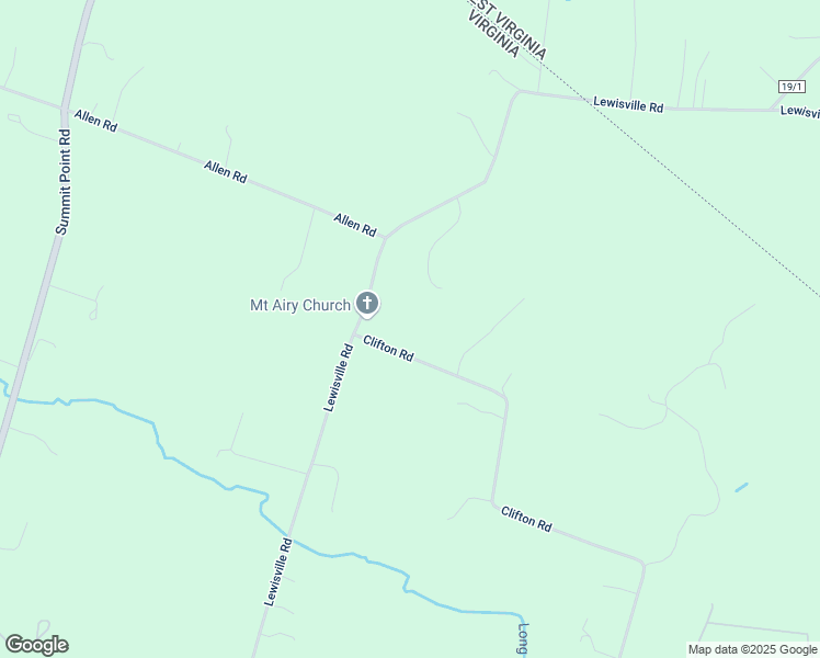 map of restaurants, bars, coffee shops, grocery stores, and more near 1182 Clifton Road in Berryville