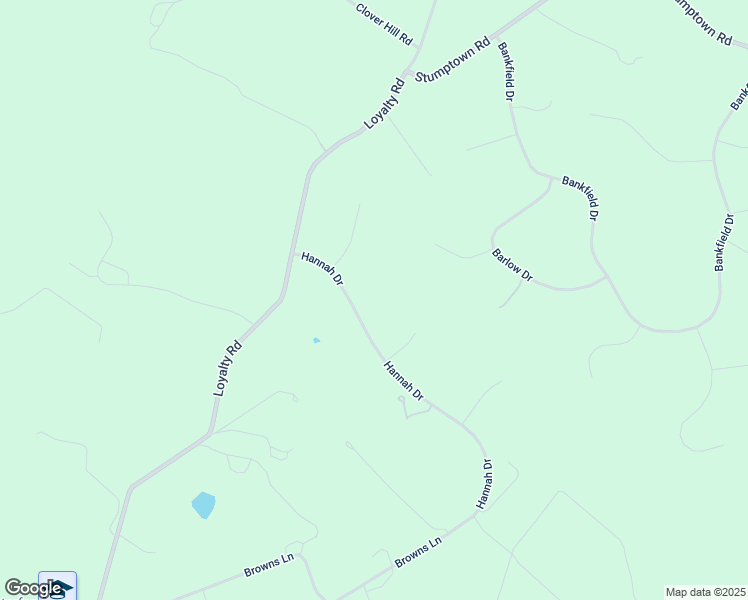 map of restaurants, bars, coffee shops, grocery stores, and more near 40720 Hannah Drive in Waterford