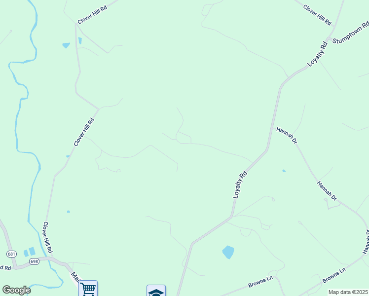 map of restaurants, bars, coffee shops, grocery stores, and more near 40421 Stonebrook Hamlet Place in Waterford