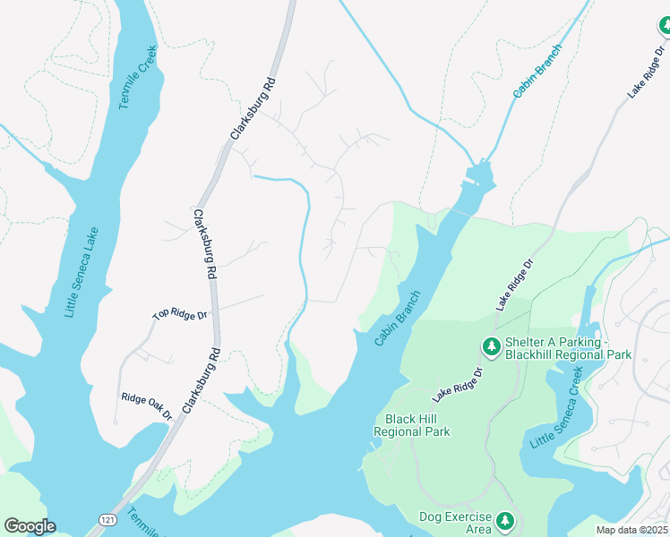 map of restaurants, bars, coffee shops, grocery stores, and more near 14405 Chrisman Hill Drive in Boyds