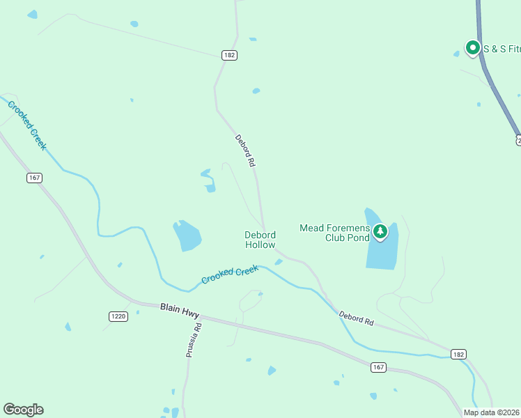 map of restaurants, bars, coffee shops, grocery stores, and more near 1201 Debord Road in Chillicothe