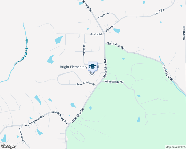 map of restaurants, bars, coffee shops, grocery stores, and more near 22593 State Line Road in Lawrenceburg