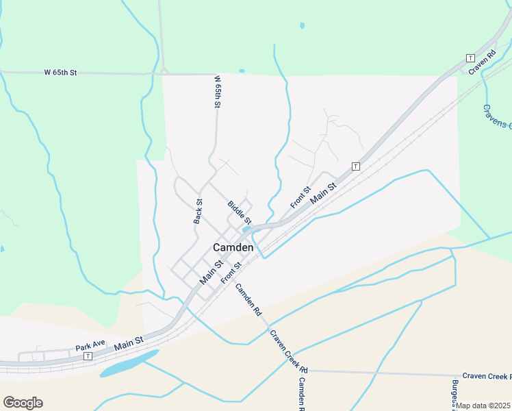 map of restaurants, bars, coffee shops, grocery stores, and more near 708 Barton Street in Camden