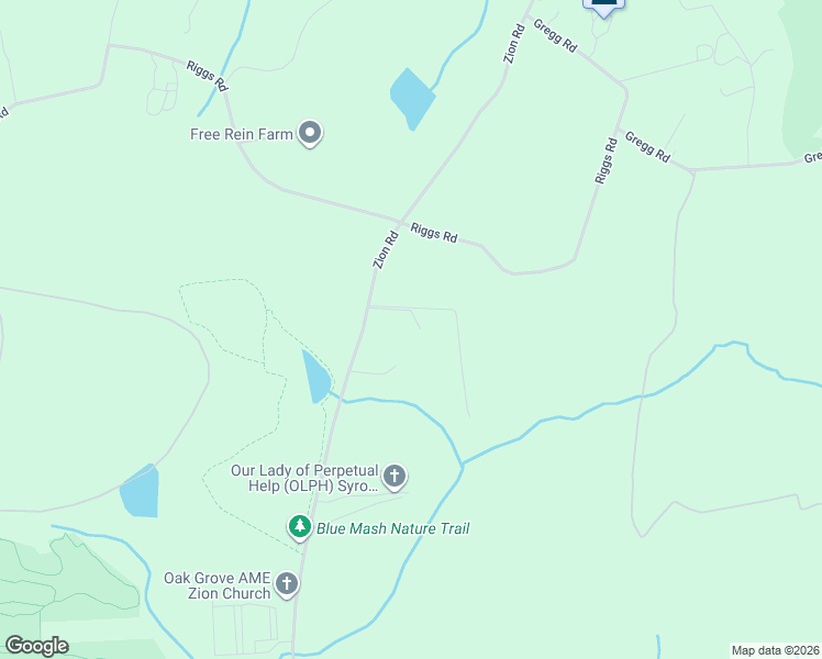 map of restaurants, bars, coffee shops, grocery stores, and more near 20821 Zion Road in Gaithersburg