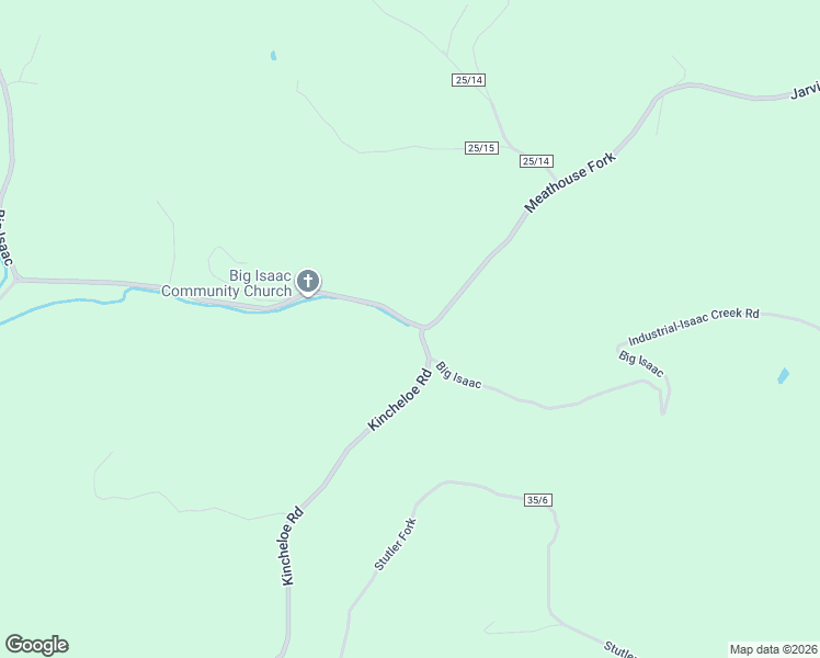 map of restaurants, bars, coffee shops, grocery stores, and more near Kincheloe Road in Jane Lew