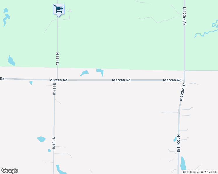 map of restaurants, bars, coffee shops, grocery stores, and more near 12702 Marxen Road in Kansas City