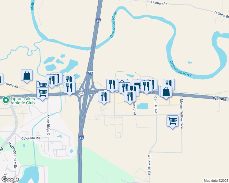 Linden Park Place, Columbus IN Walk Score