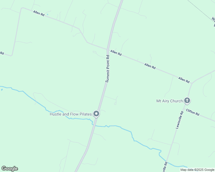 map of restaurants, bars, coffee shops, grocery stores, and more near 1752 Summit Point Road in Berryville