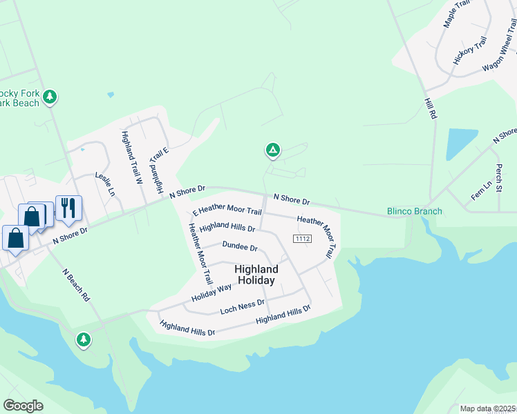 map of restaurants, bars, coffee shops, grocery stores, and more near 6795 Heather Moor Trail in Hillsboro