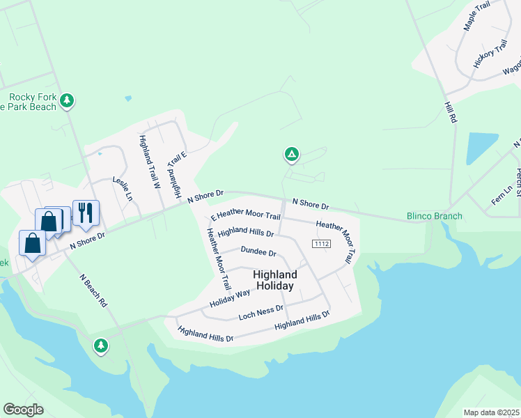 map of restaurants, bars, coffee shops, grocery stores, and more near 6787 East Heather Moor Trail in Hillsboro