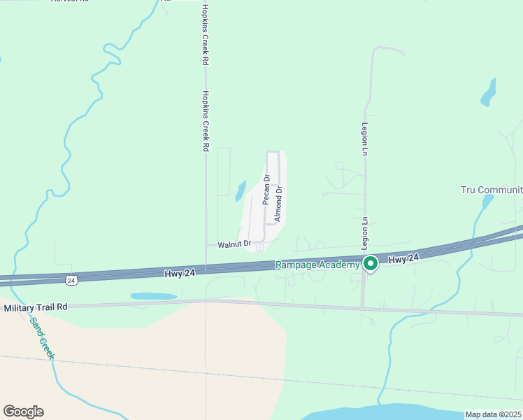 map of restaurants, bars, coffee shops, grocery stores, and more near 3810 Pecan Drive in Saint George