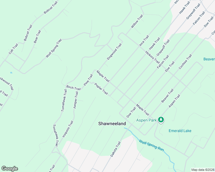 map of restaurants, bars, coffee shops, grocery stores, and more near 1106 Poplar Trail in Winchester