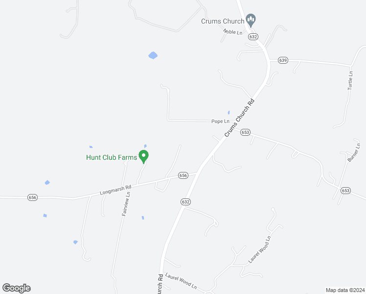 map of restaurants, bars, coffee shops, grocery stores, and more near 150 Longmarsh Road in Berryville