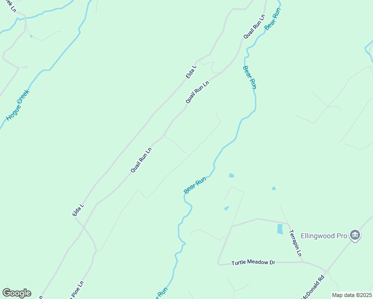 map of restaurants, bars, coffee shops, grocery stores, and more near 435 Bear Run Road in Winchester