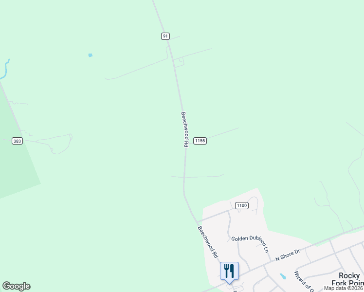 map of restaurants, bars, coffee shops, grocery stores, and more near 6839 Beechwood Road in Hillsboro