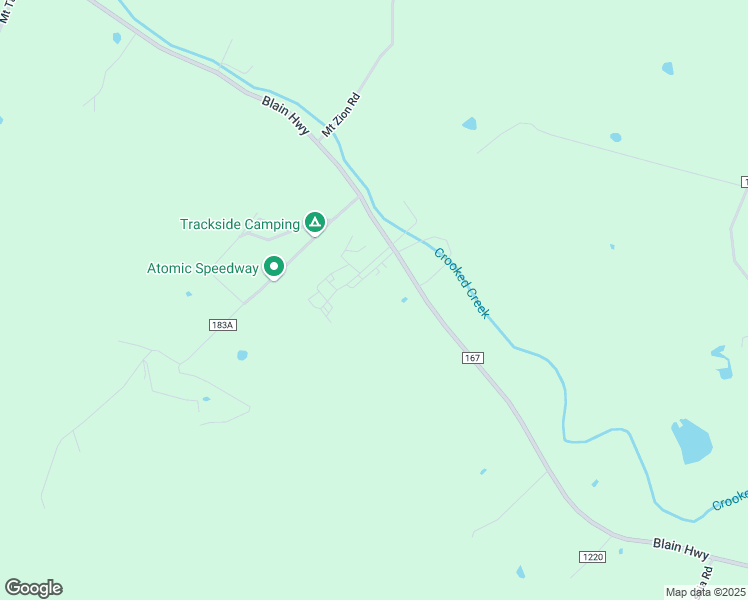 map of restaurants, bars, coffee shops, grocery stores, and more near 2355 Blain Highway in Waverly