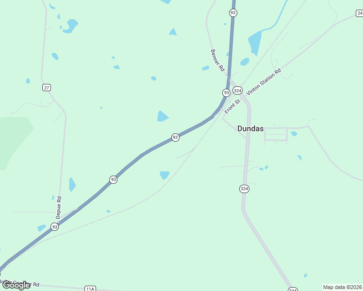 map of restaurants, bars, coffee shops, grocery stores, and more near 35650-35678 Highway 93 in Hamden