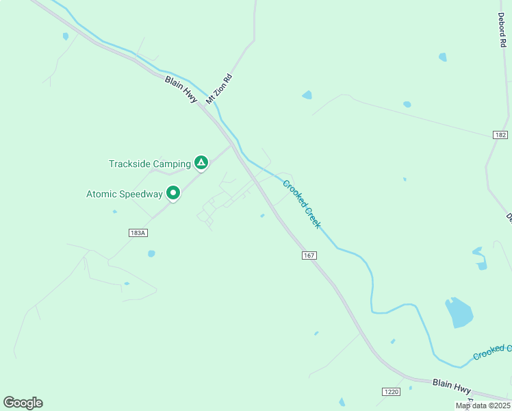 map of restaurants, bars, coffee shops, grocery stores, and more near 2355 Blain Highway in Waverly