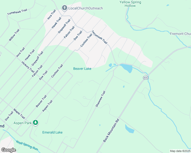 map of restaurants, bars, coffee shops, grocery stores, and more near 172 Witch Hazel Trail in Winchester