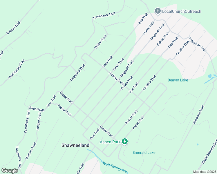 map of restaurants, bars, coffee shops, grocery stores, and more near 208 Graywolf Trail in Winchester