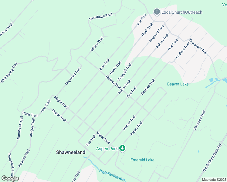 map of restaurants, bars, coffee shops, grocery stores, and more near 205 Graywolf Trail in Winchester