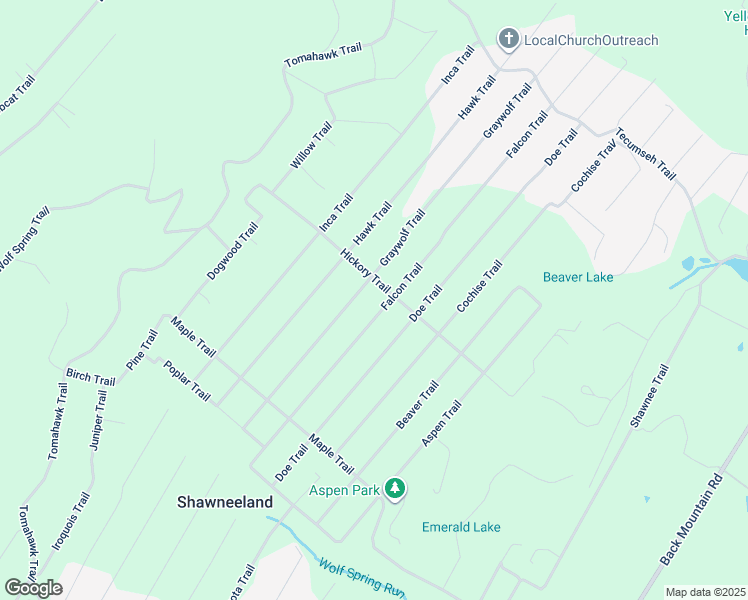 map of restaurants, bars, coffee shops, grocery stores, and more near 202 Falcon Trail in Winchester