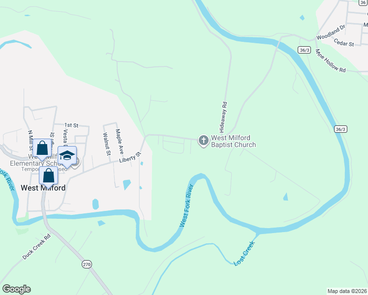 map of restaurants, bars, coffee shops, grocery stores, and more near 100-198 Sheila Lane in Clarksburg