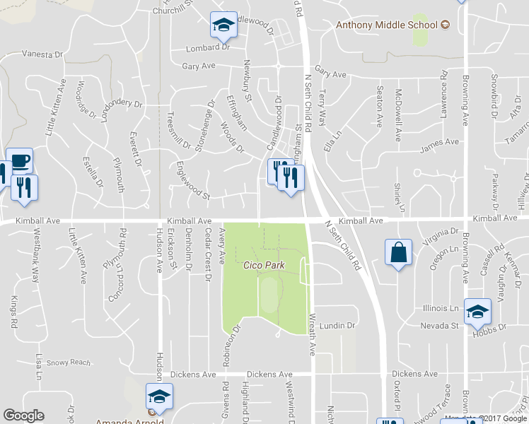 map of restaurants, bars, coffee shops, grocery stores, and more near 3270 Kimball Avenue in Manhattan