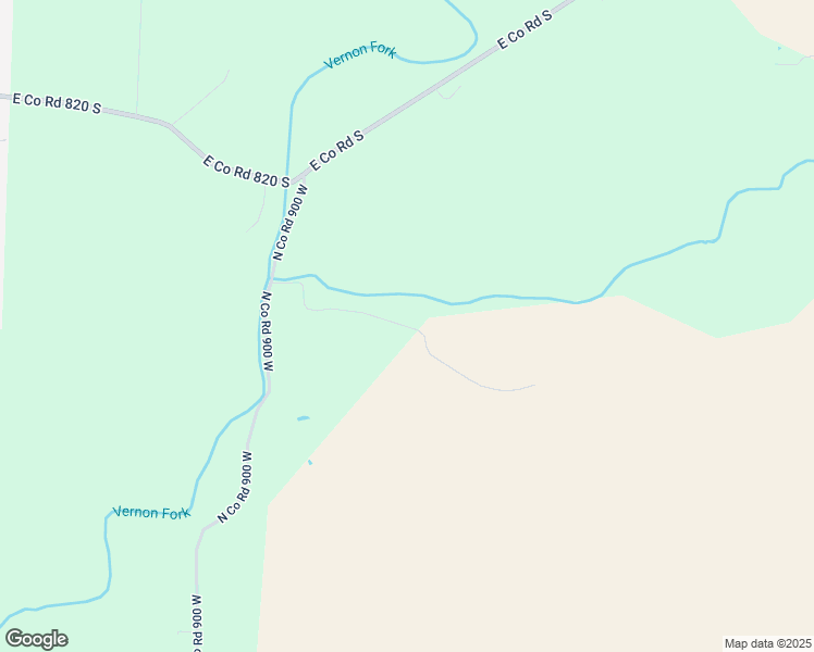 map of restaurants, bars, coffee shops, grocery stores, and more near West Co Road 900 North in Ripley County