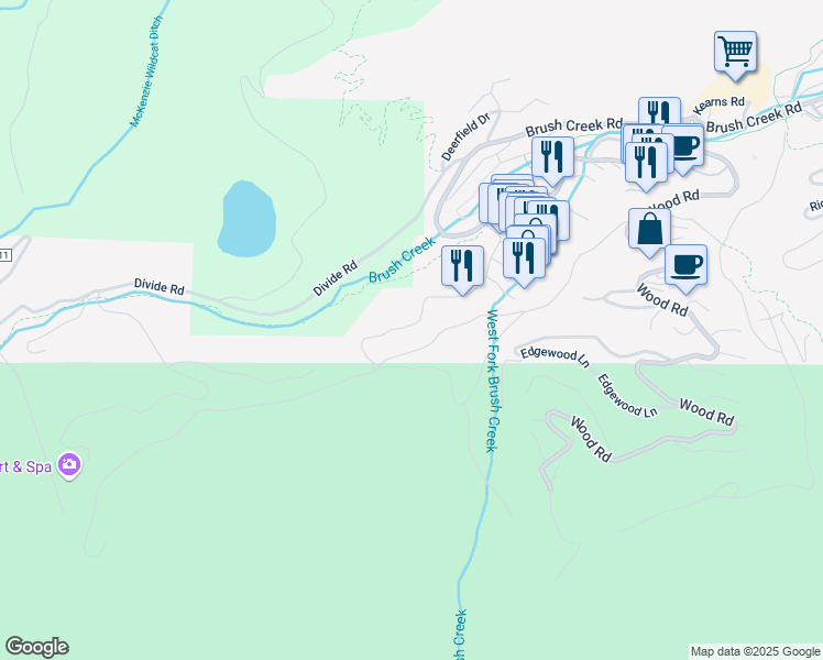 map of restaurants, bars, coffee shops, grocery stores, and more near 690 Carriage Way in Aspen