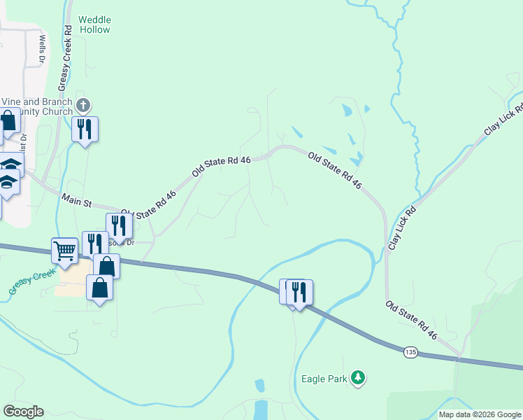 map of restaurants, bars, coffee shops, grocery stores, and more near 1139 Tuck A Way Ridge Lane in Nashville