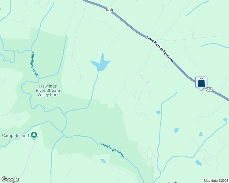 map of restaurants, bars, coffee shops, grocery stores, and more near in Brookeville