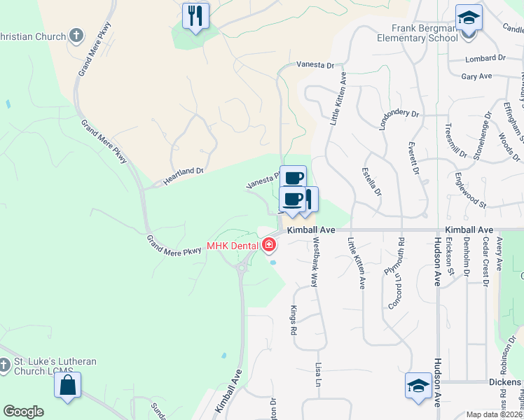 map of restaurants, bars, coffee shops, grocery stores, and more near 2013 Vanesta Place in Manhattan