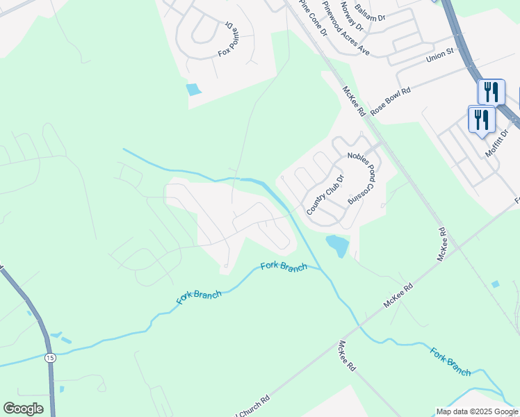 map of restaurants, bars, coffee shops, grocery stores, and more near 90 Resort Boulevard in Dover