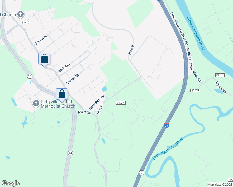 map of restaurants, bars, coffee shops, grocery stores, and more near in COLDWATER CREEK