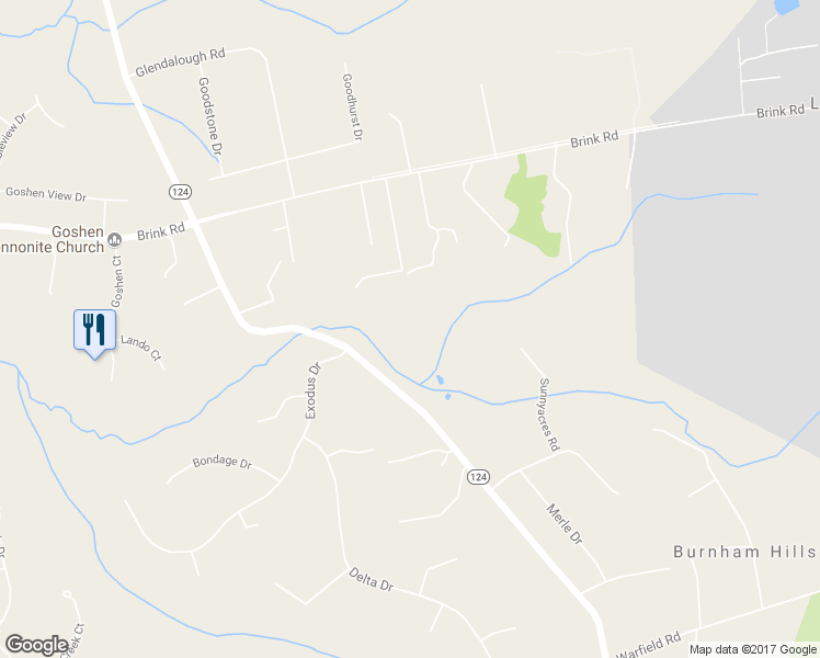 map of restaurants, bars, coffee shops, grocery stores, and more near 21155 Woodfield Road in Gaithersburg