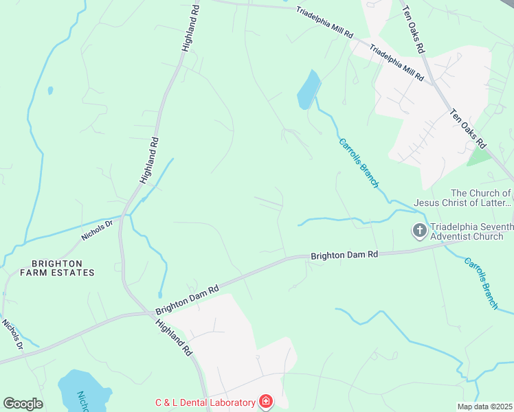 map of restaurants, bars, coffee shops, grocery stores, and more near 13225 Westmeath Lane in Clarksville