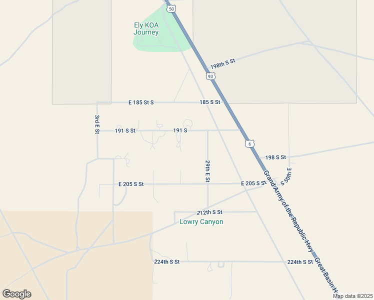 map of restaurants, bars, coffee shops, grocery stores, and more near 150 191 South Street in Ely