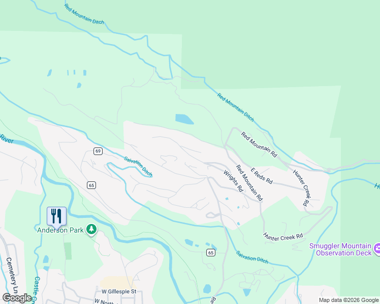 map of restaurants, bars, coffee shops, grocery stores, and more near 237-503 Wright Road in Aspen