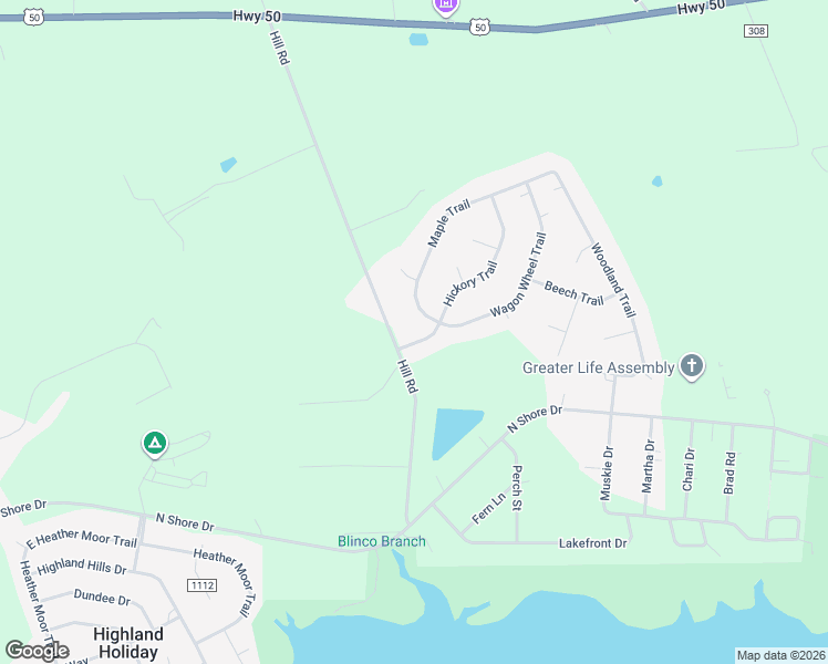 map of restaurants, bars, coffee shops, grocery stores, and more near 11849 Hickory Trail in Hillsboro