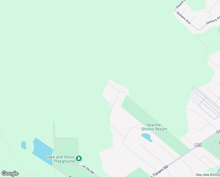 map of restaurants, bars, coffee shops, grocery stores, and more near 8 Thicket Street in Upper Township