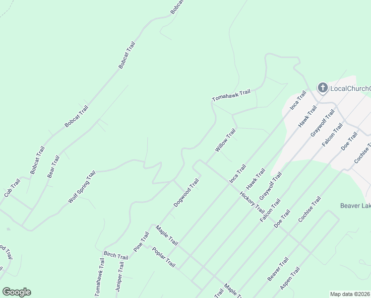 map of restaurants, bars, coffee shops, grocery stores, and more near 118 Willow Trail in Winchester