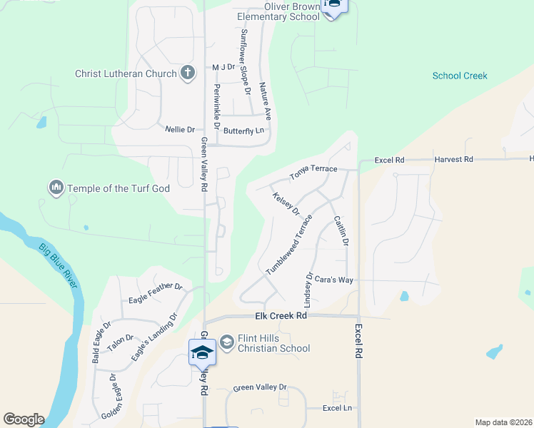 map of restaurants, bars, coffee shops, grocery stores, and more near 4018 Coachman Road in Manhattan