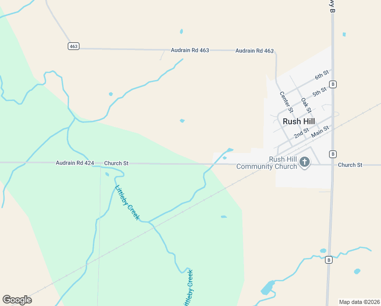 map of restaurants, bars, coffee shops, grocery stores, and more near in Rush Hill