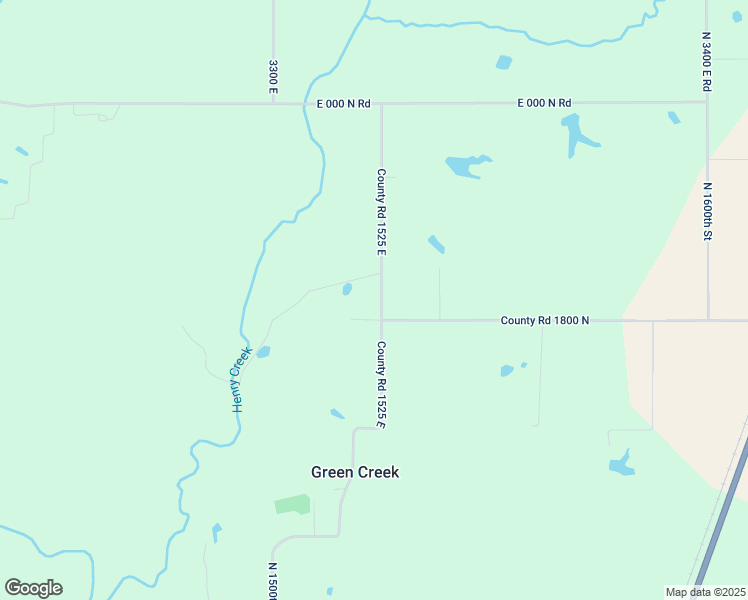 map of restaurants, bars, coffee shops, grocery stores, and more near 20547 County Road 1525 East in Effingham
