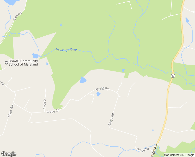 map of restaurants, bars, coffee shops, grocery stores, and more near 3737 Gregg Road in Brookeville
