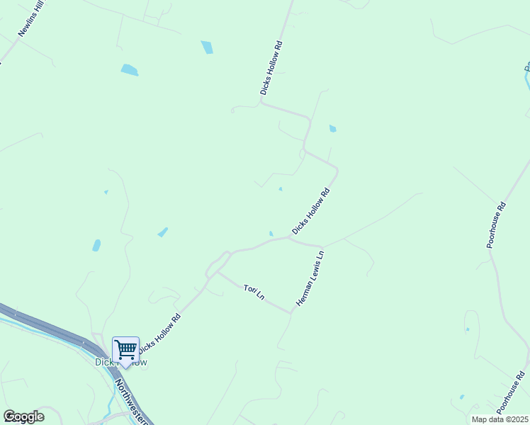 map of restaurants, bars, coffee shops, grocery stores, and more near 475 Dicks Hollow Road in Winchester