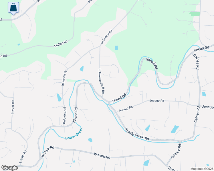 map of restaurants, bars, coffee shops, grocery stores, and more near 6540 Schweitzerhoff Road in Cincinnati